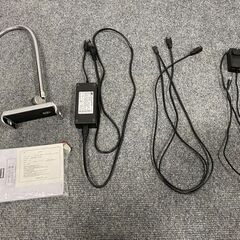 ニトリ/NITOR 2人掛け 牛革/合成皮革 ブラウン 電動リクライニングソファ BOX付き 中古家具 店頭引取歓迎 R8235