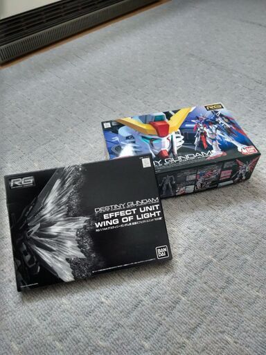 RG 1/144 デスティニーガンダム\u0026拡張エフェクトユニット“光の翼” セット