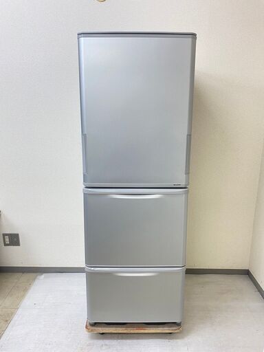 【どっちもドア】冷蔵庫 SHARP 350L 2019年製 SJ-W351E-S OE35413