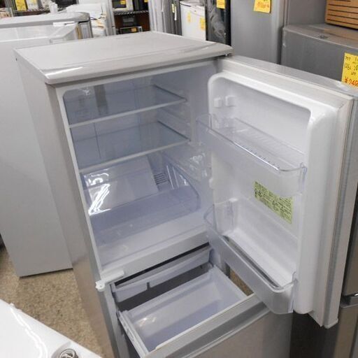 冷蔵庫 137L 2020年製 シャープ SJ-D14F-S 2ドア シルバー 130L