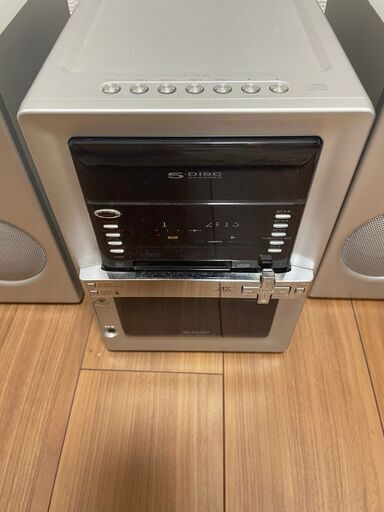 【値下げ】シャープ 5CD/MD/カセット/チューナーコンポ SD-GX2 2025年最新】シャープ sd-gx2の人気アイテム - メルカリ