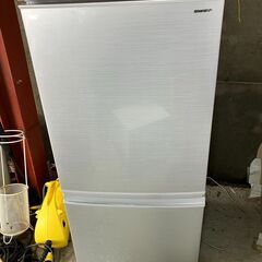 シャープ 冷凍冷蔵庫 2ドア 137L SJ-D14D-S
