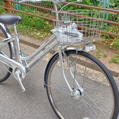 アッタス G7 ピンク5Sテイラーメイドスリーブ付き 5W用シャフト-133Cmから乗れる26インチ自転車ブリヂストン「ロペタ」新品展示車