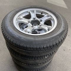 ジムニー　weds タイヤアルミセット　175/80R16