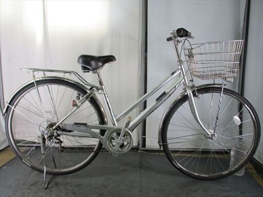 Ｄ488　★限定特価　整備済み★マルイシ　フォーメーション★ 中古自転車 【　27インチ　シルバー　 】
