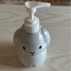 未使用うさぎの液体ハンドソープ容器