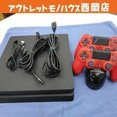 動作品 PS4 本体 CUH-2000A コントローラー2点 ブ...