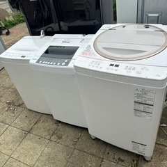 洗濯機　冷蔵庫　５台　2016年〜2017年　　