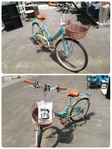 ○ Z) KCD 未使用品! EUROPA simple style シンプルスタイル カゴ付き