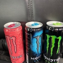 モンスター3本セット、生活雑貨、飲み物