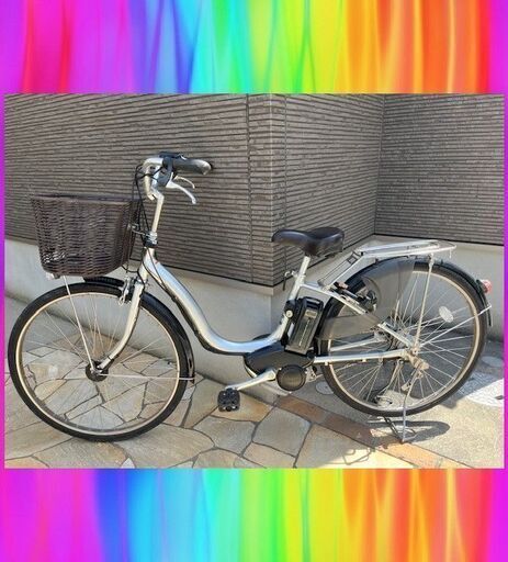 美車！長生バッテリー！8.7Ah　ヤマハ　パスナチュラ　26インチ　 電動自転車　電動アシスト自転車　04265