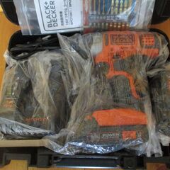 ■商談7/7 : 新品同様・ブラックアンドデッカー コードレス インパクトドライバーBPCI18(JP) ＋新品・未使用 ビット26596(OP別途購入)