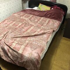 【29日午前中限定】ベッド、マットレスセット家具 寝具 布団