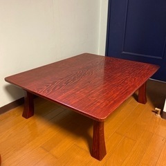 欅の座卓テーブル