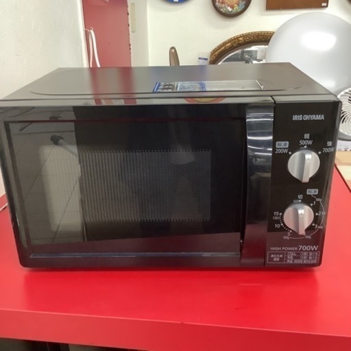 IRISOHYAMA アイリスオーヤマ　電子レンジ　テーンテーブル　PMB-T176 2021年製
