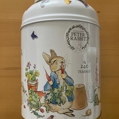 【値下げ】紅茶の空缶　ピーターラビット