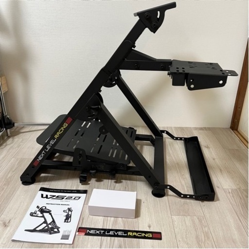 【国内正規品】 Next Level Racing レーシングシミュレータ WHEEL STAND 2.0 折り畳み可能 NLR-S023 ハンコン スタンド コクピット