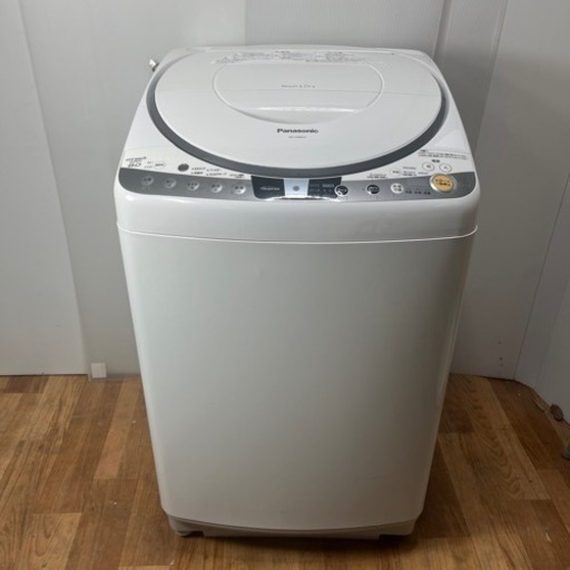 美品！大容量！Panasonic 8kg 洗濯機 プラス4000〜にて配送可能 ☆他にも多数出品中！☆