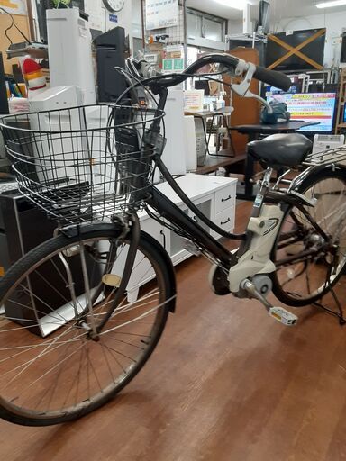 リサイクルショップどりーむ天保山店　No1148　電動自転車　Panasonic　内装３段階ギア　ライト〇　アシスト〇　バッテリー付き