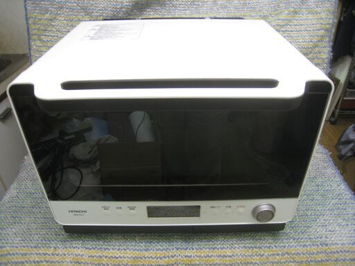 MRO-W1Z(W) 日立 HITACHI 過熱水蒸気 オーブンレンジ ヘルシーシェフ 30L 2021年製 中古品 近く無料配達