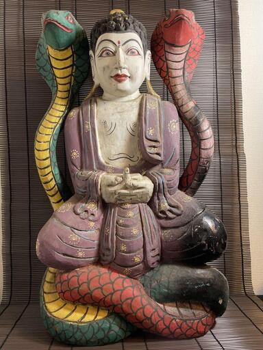 蛇　阿弥陀如来　時代物？　作家物か？