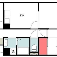 🏢安心の叶えRoom✨『2LDK』松戸市新松戸北✨敷金礼金無料💰...