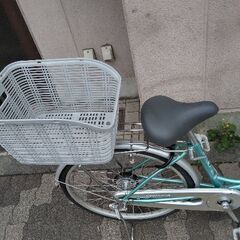 [BRIDGESTONE] ECOHOME(エコホーム)24吋 ファミリーサイクル 変速なし/ミストグリーン