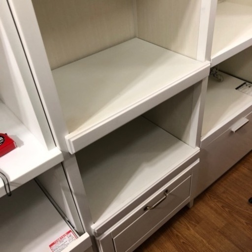 ニトリ レンジボード ガラス扉付 ホワイト食器棚 ガラス扉付き ニトリ