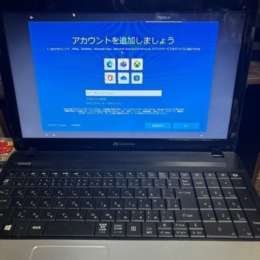 ノートパソコン Gateway