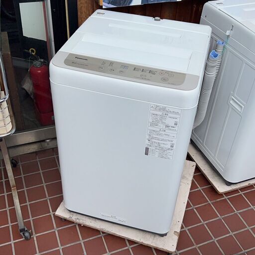 【リサイクル市場エコ伊川谷】Panasonic / パナソニック 5.0kg 全自動洗濯機 NA-F50B13 2020年製 【取りに来られる方限定】【軽バン1時間貸出無料】