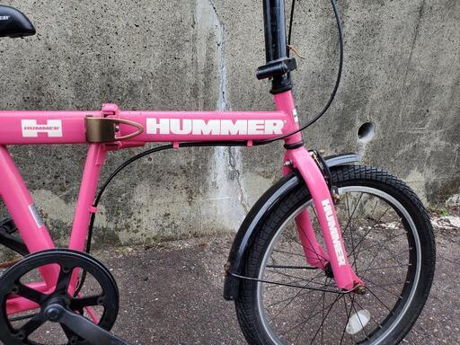 ハマー HUMMER FDB 206 TANK-G 折り畳み自転車 20インチ 6段変速