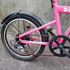 B339 折りたたみ自転車☆HUMMER☆6段変速☆20インチ