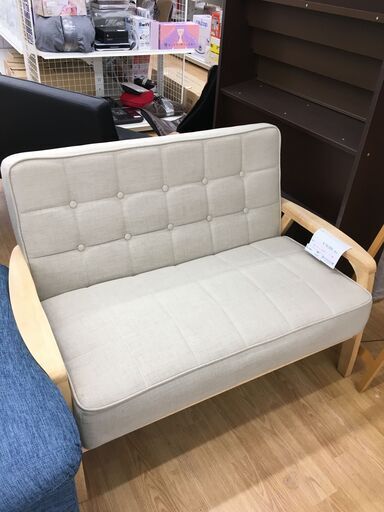 ★ジモティ割あり★  ソファ  W117×D69×H78 クリーニング済み SJ5527