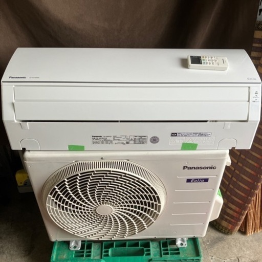 パナソニック2021年2.2KW6畳用エアコン標準取り付け込み