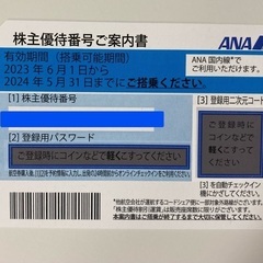 🉐50%OFF🉐 ANA株主優待【取引中】