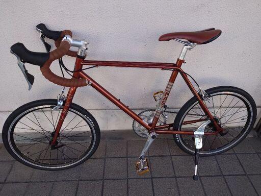 激安 超美品 使用僅少シマノ１０５【MASI MINI VELO DUE DROP・ミニベロ・外装22段変速】★★★