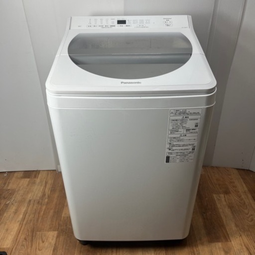 洗濯機 Panasonic 8kg 2019年製プラス4000〜にて配送可能☆他にも多数出品中！☆