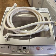 ✨安心の分解洗浄済✨AQUA 2018年製 7.0Kg 洗濯機 AQW-GV70G 【愛市I4S032534-104】