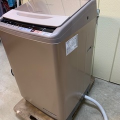 大容量！日立 ビートウォッシュ BW-V100B 10kg 2017年製 HITACHI 洗濯機