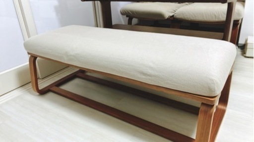 最終日 無印 リビングでもダイニングでも テーブル ベンチ 6/16（木