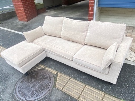 [配送可能]  [値下げ]  家具 ソファ 3人掛けソファ
