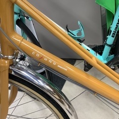 【超美品】BRIDGESTONE ブリヂストン　シティサイクル　cajuna  CB63B2 3段変速　デラックスベルト26インチ　