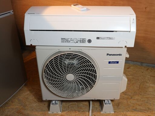 美品 2020年製 主に6畳用 ルームエアコン パナソニック CS-220DFL/CU-220DFL Eolia/エオリア 室内機/室外機 宮城県仙台市より