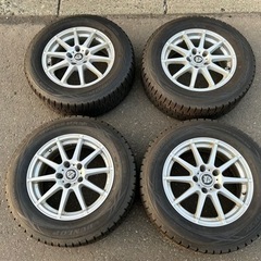 スタッドレスタイヤ雪道冬用 エルグランド 215/65R16 9...