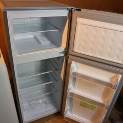 仙台市近郊配送料込み！高年式 美品 シャープ 2021年製 2ドア 冷蔵庫 SJ-H13E-S  ＆ヤマダオリジナル 全自動洗濯機 4.5kg