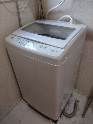 ！！取引決定！！5月4日16時半引き取り☆★☆美品 分解清掃済み AQUA洗濯機7kg☆★☆