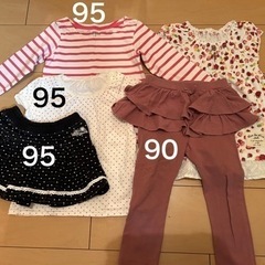 ☆90.95cm女の子服5点セット☆