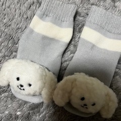 BABY SOCKS ラトル　トイプードル　 ベビーのラトル　未使用　