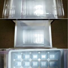 【　3ヵ月保証　】三菱　2ドア　冷蔵庫　146L　MR-P15D-B　動作良好　2019年製　サファイアブラック　コンパクト　MITSUBISHI