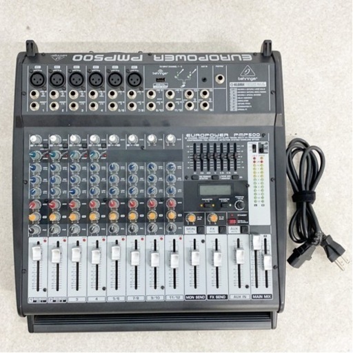 BEHRINGER PMP500 EVPOWER ベリンガー パワードミキサー